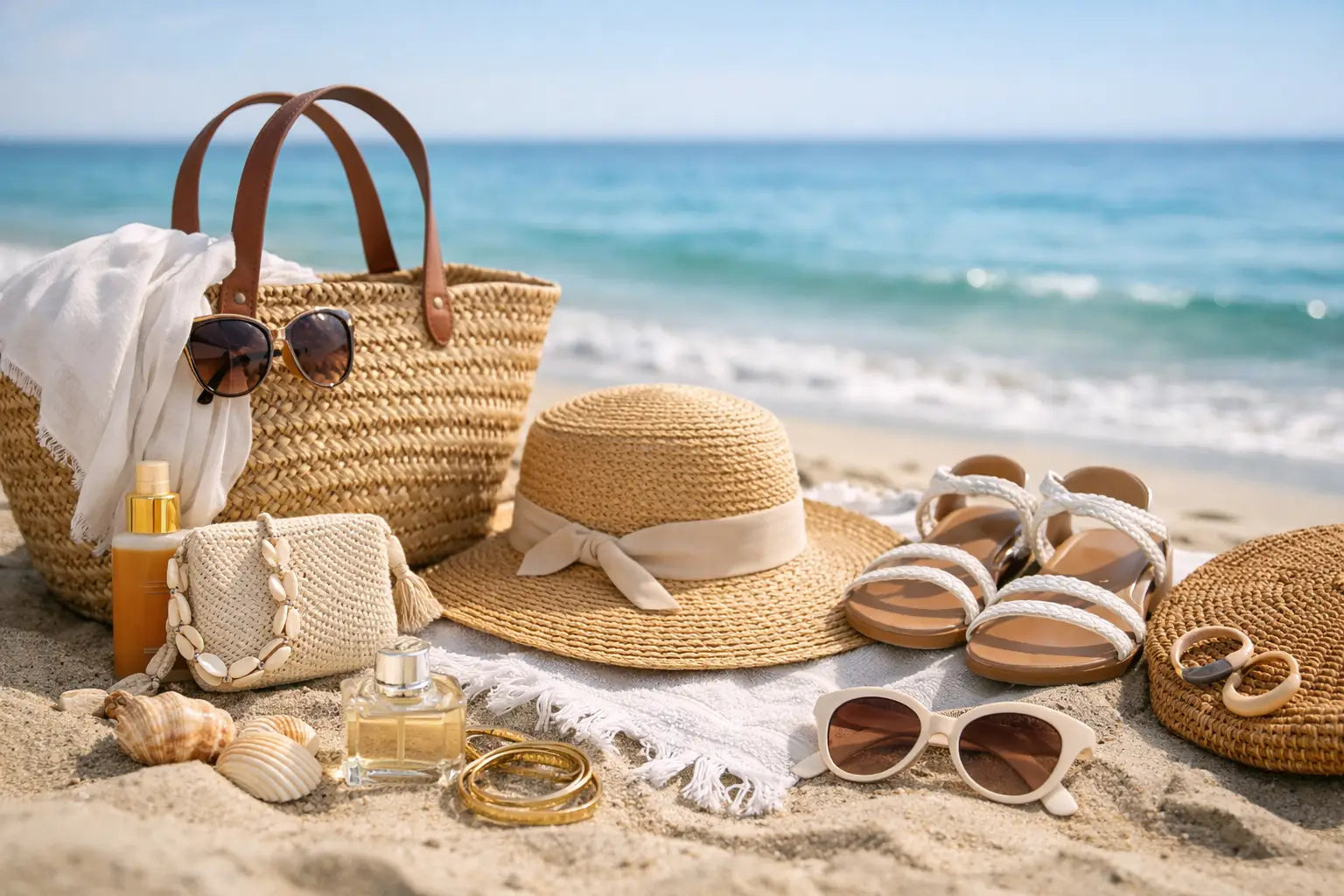 Women's Beach Accessories That Make the Look