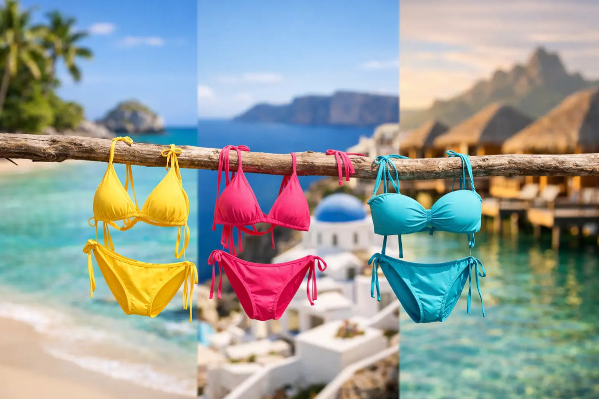 Best Vacation Bikini Colors for Every Getaway