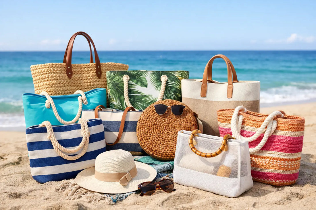 12 Top Beach Bags for Women That Make a Splash