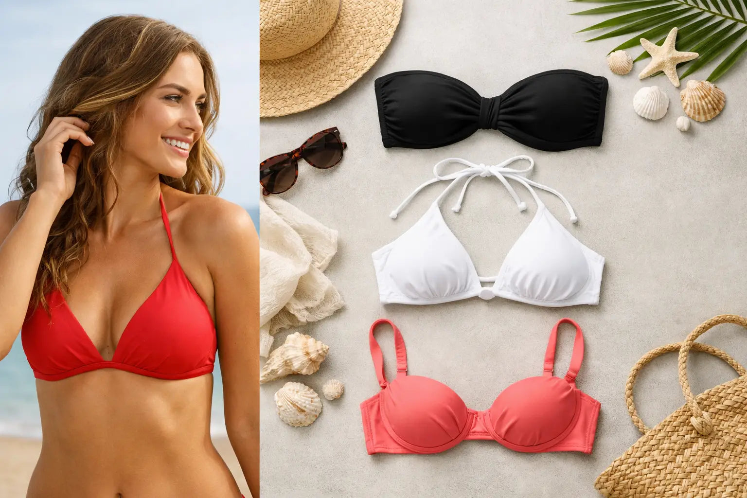How to Choose Bikini Tops That Flatter