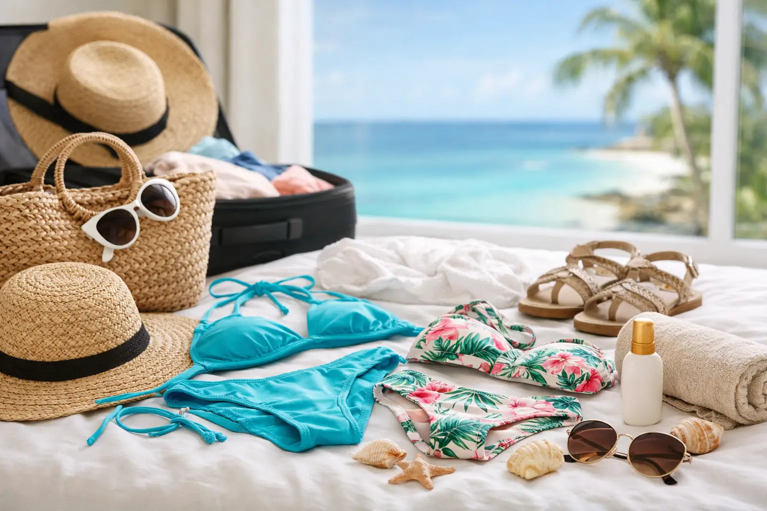 What Beachwear Do Women Pack for Vacation?