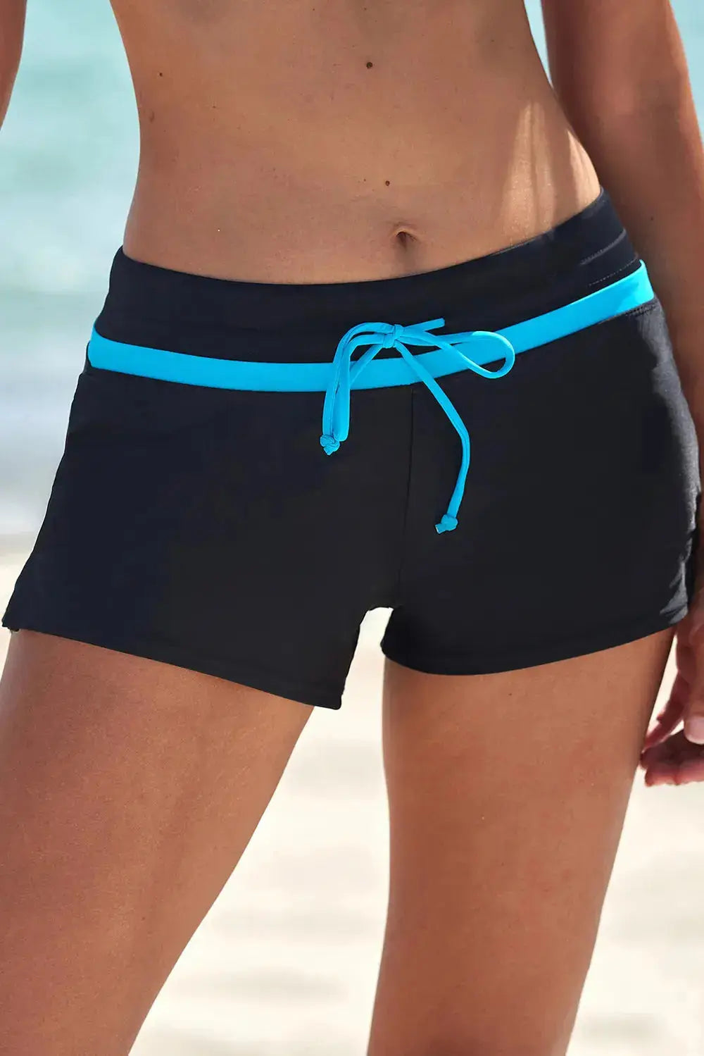 Trendy Full Size Drawstring Board Shorts for Summer & Surf